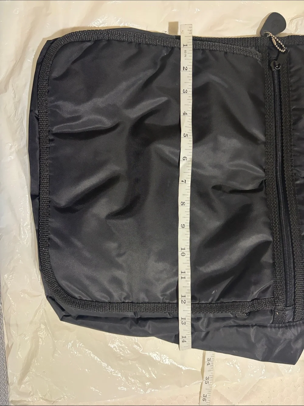 Levi’s Vintage Y2K Nylon Sling Black Messenger Bag Brand New
